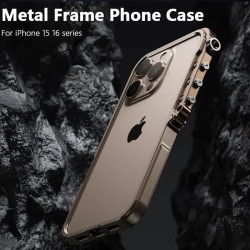 بامپر فلزی حرفه ای ایفون 16 Bumper Metal Iphone 16