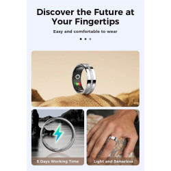 حلقه هوشمند والدوس سوارسکی سایز 13 مدل VALDUS VR15